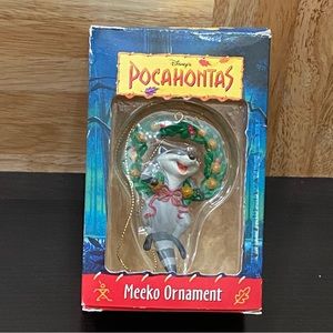 Vintage Disney MEEKO Pocahontas Grolier Collectibles First Issue Ornament